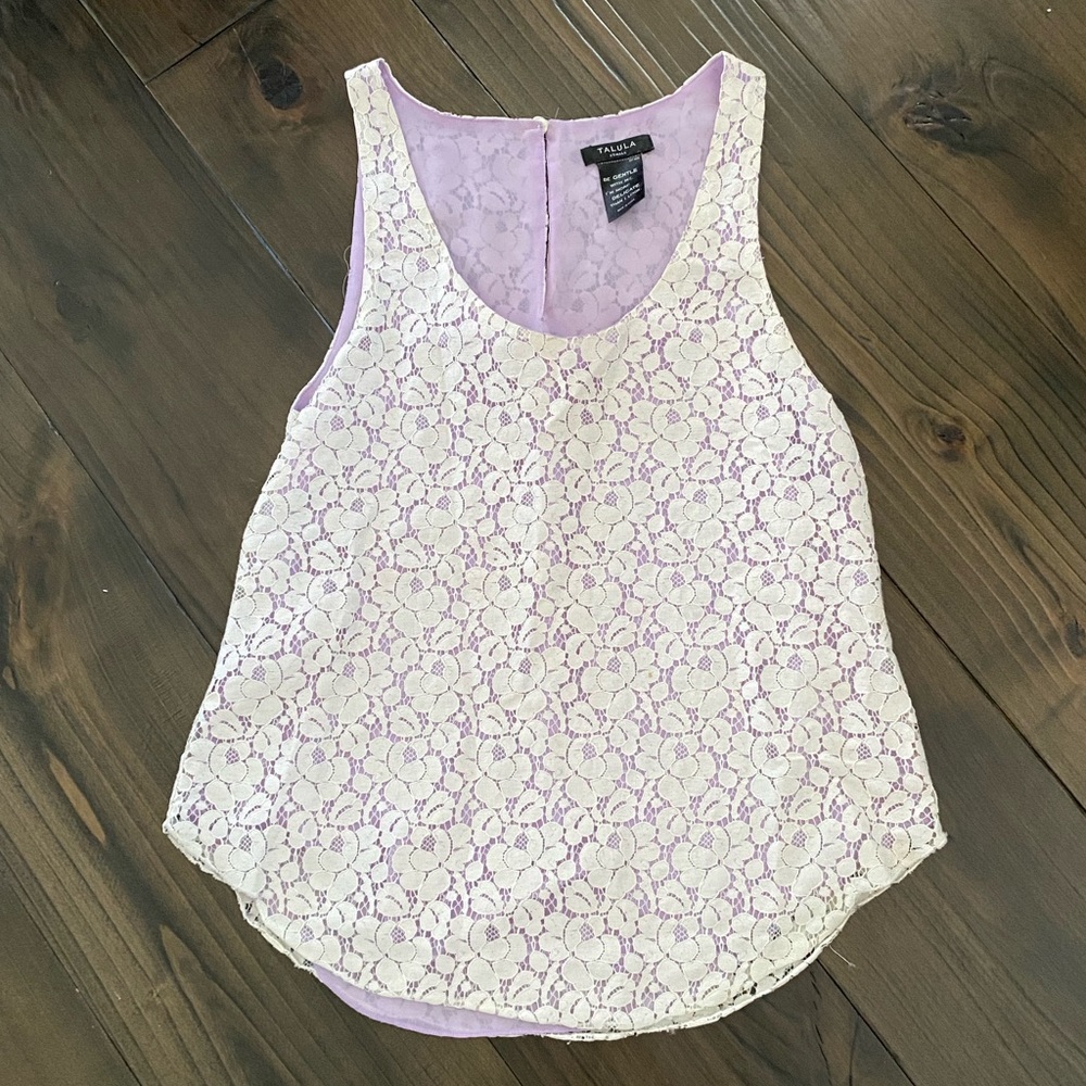 Aritzia Talula Betty Lace Tank